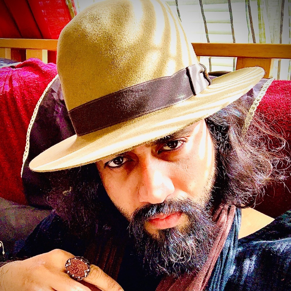 Stetson open crown hat